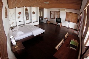 Sorido slaapkamer Duikvakantie Raja Ampat Indonesie Vakantieduiker