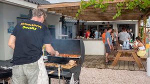 Duikvakantie groepsreis Bonaire vakantieduiker BBQ
